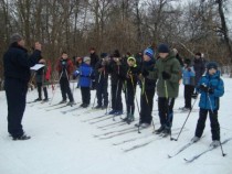 Юные новомосковцы приняли участие в областных лыжных гонках