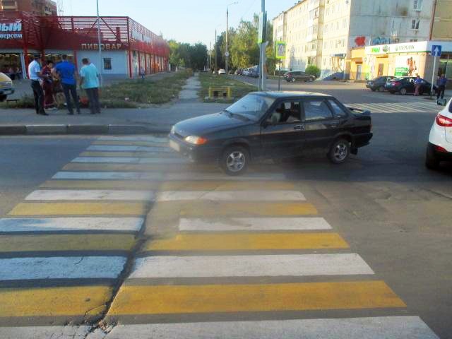На ул. Шахтеров сбили женщину на пешеходном переходе