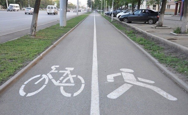 В России введут разметку и новые дорожные знаки для велосипедистов