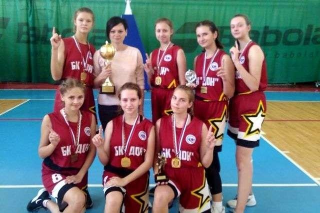 Новомосковские баскетболистки победили в первенстве области
