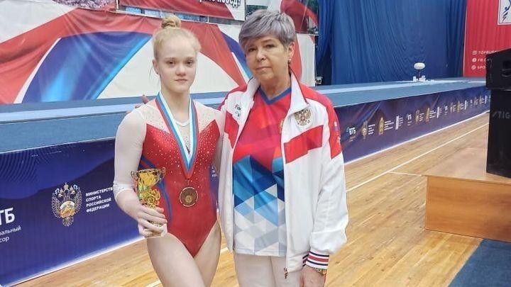 Ирина Комнова завоевала бронзу чемпионата России по спортивной гимнастике