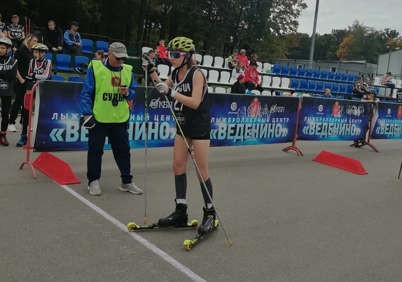 Новомосковцы приняли участие в открытых соревнованиях по лыжероллерам