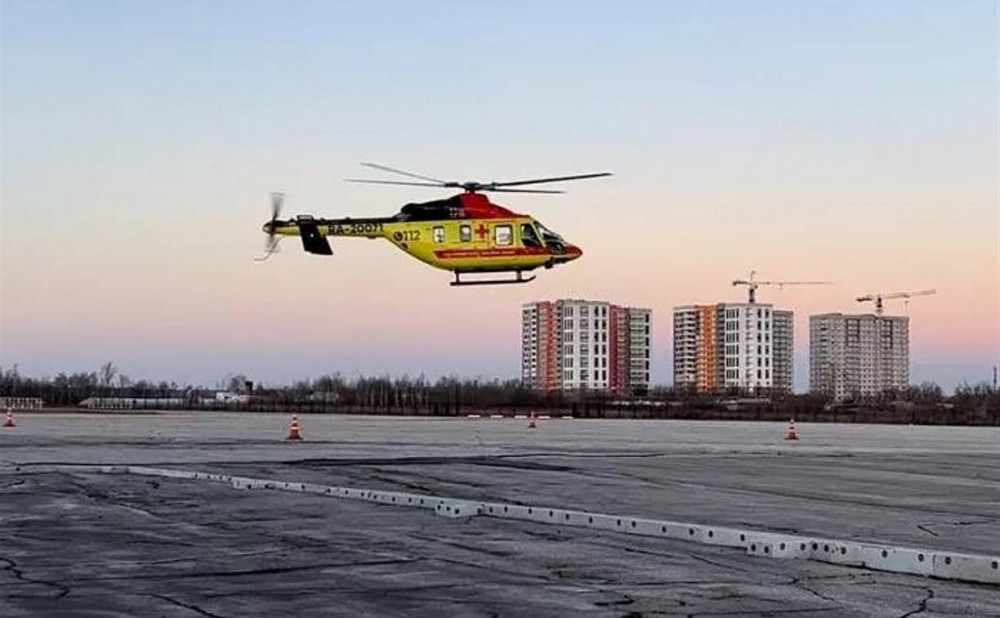 Трехлетнего ребенка с онкологией из Новомосковска вертолетом доставили в тульскую больницу