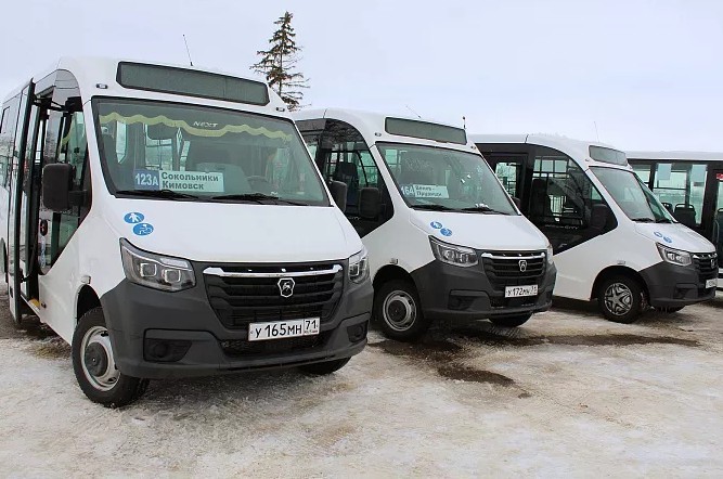 В Тульской области продолжают обновлять междугородные автобусы