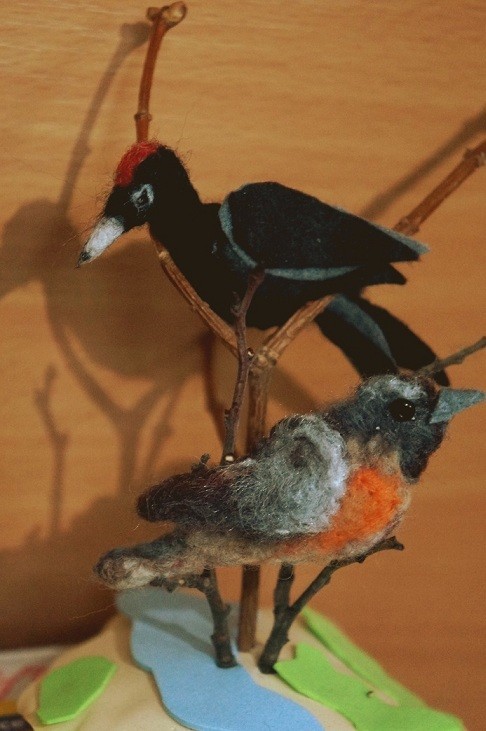 Новомосковцев приглашают на мастер-классы в музее "Тульские древности": делаем птичек из шерсти