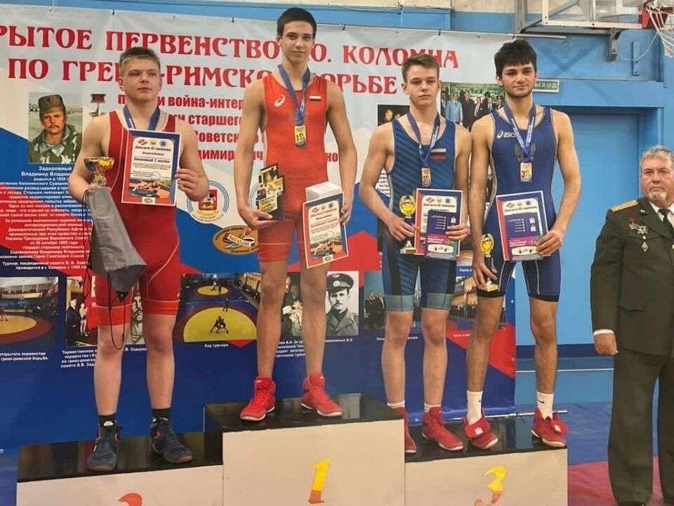 Новомосковские борцы достойно выступили на турнире в Коломне