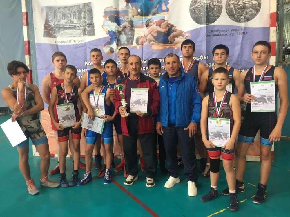 Новомосковские борцы стали победителями спортивного фестиваля