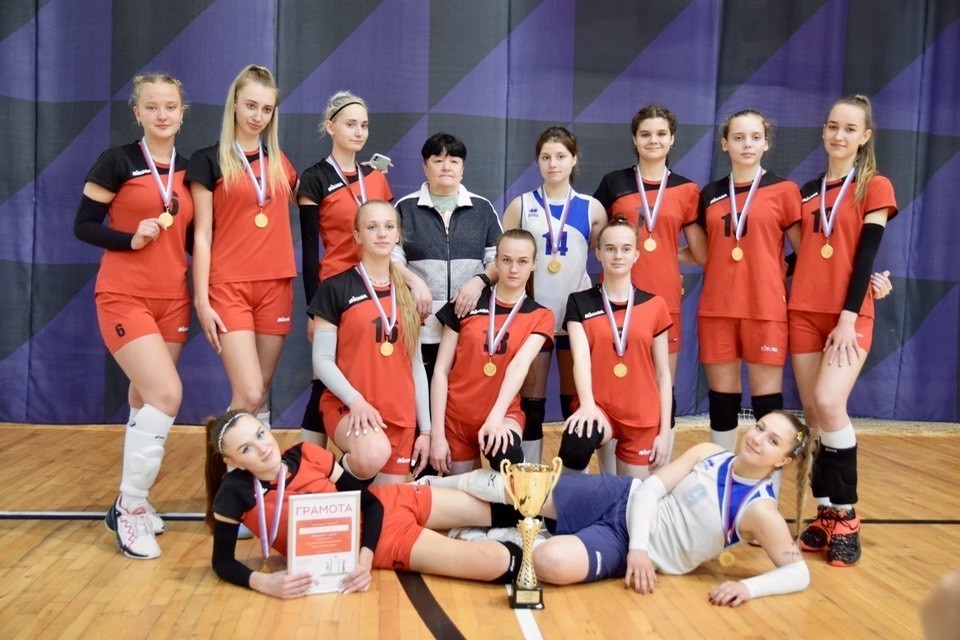 Новомосковочка заняла первое место в Чемпионате Тульской области по волейболу