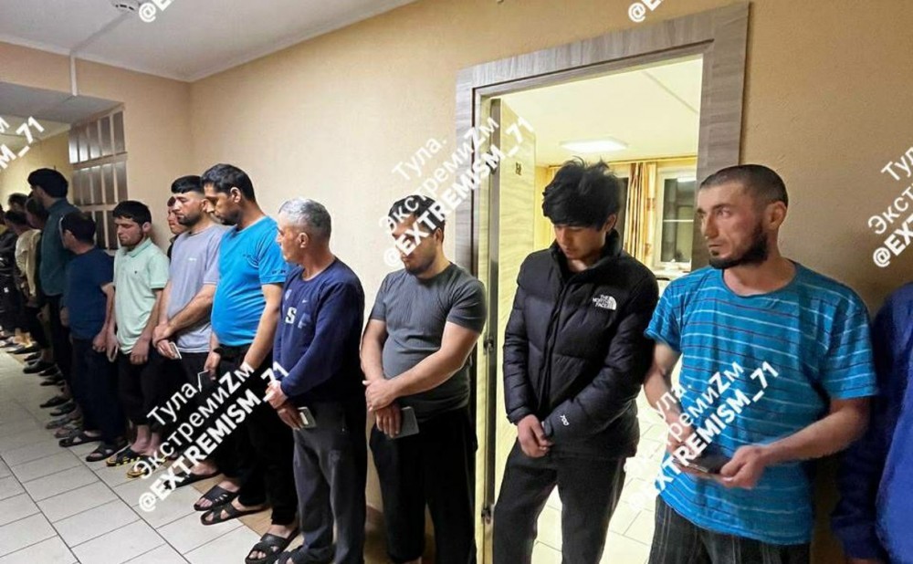 Силовики поймали 16 нелегалов из Таджикистана в Богородицке