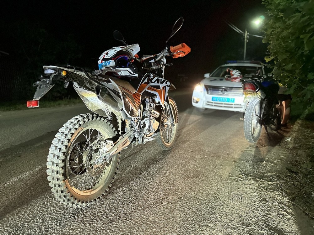 С начала весны на территории Тульской области погибли 5 мотоциклистов